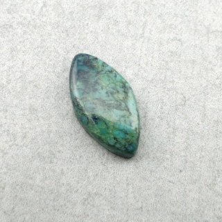 Tibetan turquoise cabochon 12x6 mm no 329