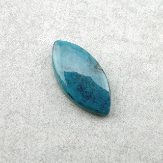 Tibetan turquoise cabochon 12x6 mm no 334