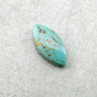 Tibetan turquoise cabochon 12x6 mm no 335