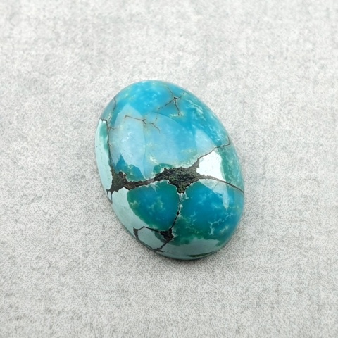 Tibetan turquoise cabochon 14x10 mm no 369