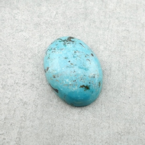 Tibetan turquoise cabochon 14x10 mm no 372