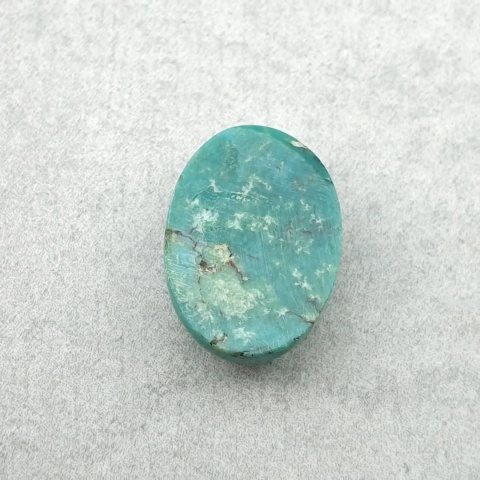 Tibetan turquoise cabochon 14x10 mm no 376