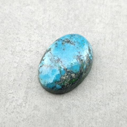 Tibetan turquoise cabochon 14x10 mm no 378