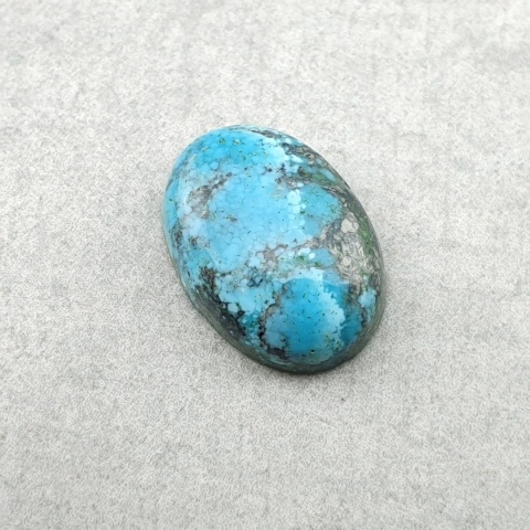 Tibetan turquoise cabochon 14x10 mm no 378