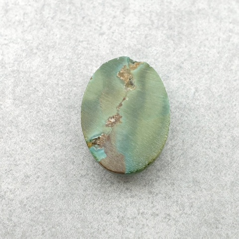 Tibetan turquoise cabochon 14x10 mm no 380