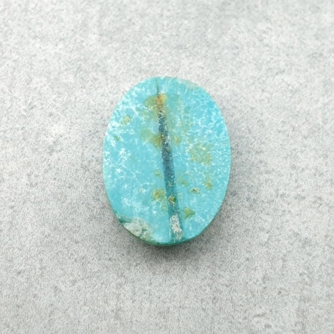 Tibetan turquoise cabochon 20x14 mm no 385