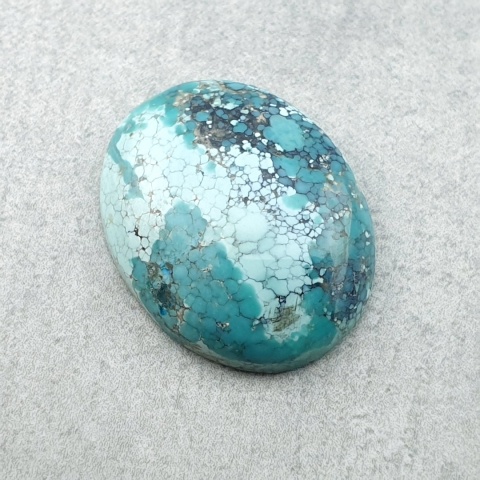Tibetan turquoise cabochon 20x16 mm no 386