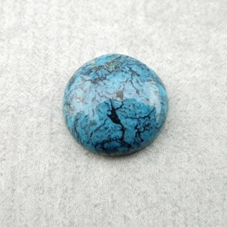 Turkus tybetański kaboszon fi 11 mm nr 258