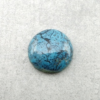 Turkus tybetański kaboszon fi 11 mm nr 258