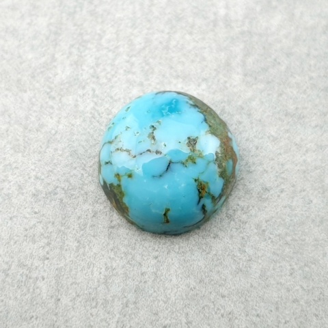 Tibetan turquoise cabochon fi 11 mm no 263