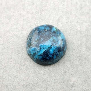 Turkus tybetański kaboszon fi 11 mm nr 266