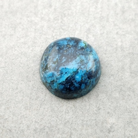 Turkus tybetański kaboszon fi 11 mm nr 266