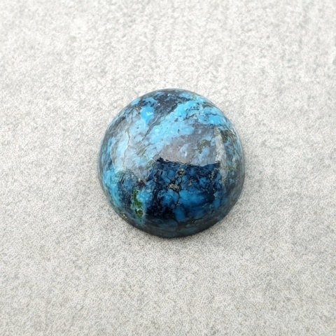 Turkus tybetański kaboszon fi 11 mm nr 266