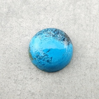 Turkus tybetański kaboszon fi 11 mm nr 269