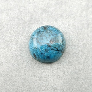 Turkus tybetański kaboszon fi 11 mm nr 271