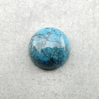 Turkus tybetański kaboszon fi 11 mm nr 271