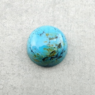 Turkus tybetański kaboszon fi 11 mm nr 272