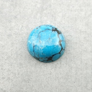 Turkus tybetański kaboszon fi 11 mm nr 273