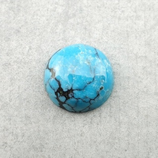 Turkus tybetański kaboszon fi 11 mm nr 273