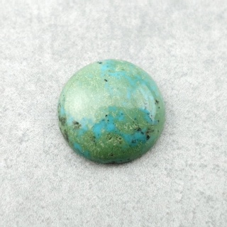 Turkus tybetański kaboszon fi 12 mm nr 277