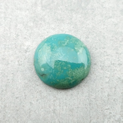 Turkus tybetański kaboszon fi 12 mm nr 278