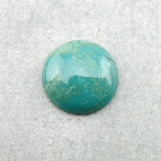 Turkus tybetański kaboszon fi 12 mm nr 278