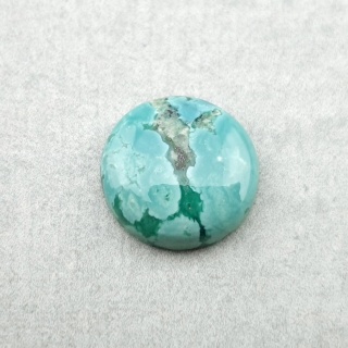 Turkus tybetański kaboszon fi 12 mm nr 284
