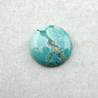 Turkus tybetański kaboszon fi 12 mm nr 284