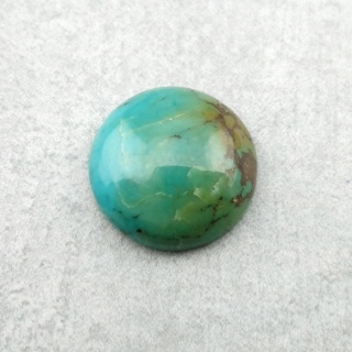 Turkus tybetański kaboszon fi 12 mm nr 285