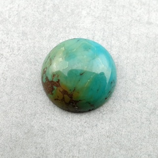 Turkus tybetański kaboszon fi 12 mm nr 285