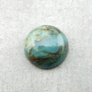 Turkus tybetański kaboszon fi 12 mm nr 287
