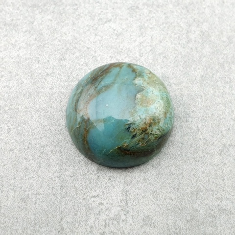 Turkus tybetański kaboszon fi 12 mm nr 287