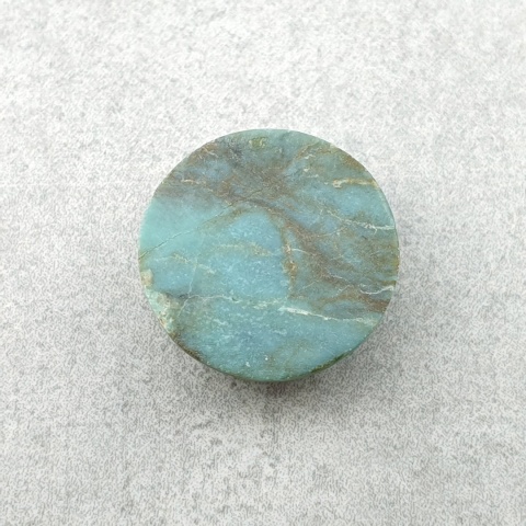 Turkus tybetański kaboszon fi 12 mm nr 287