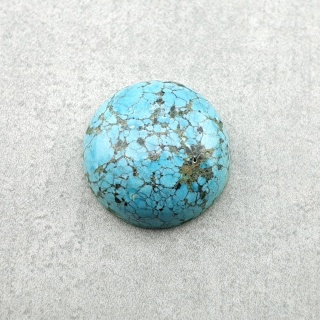 Turkus tybetański kaboszon fi 12 mm nr 288