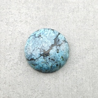 Turkus tybetański kaboszon fi 12 mm nr 289
