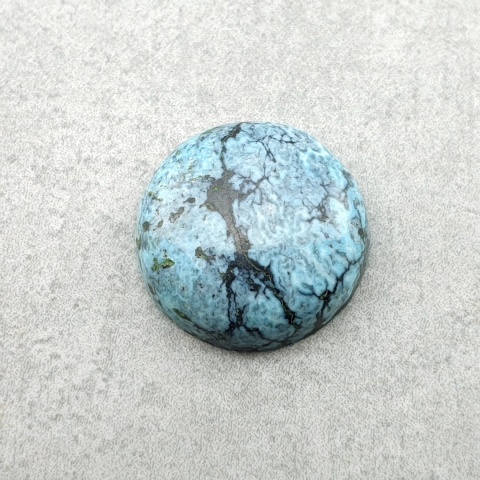 Turkus tybetański kaboszon fi 12 mm nr 289