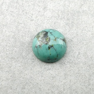 Turkus tybetański kaboszon fi 8 mm nr 227