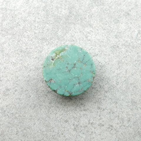 Turkus tybetański kaboszon fi 8 mm nr 227
