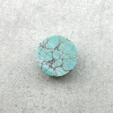 Tibetan turquoise cabochon fi 8 mm no 228