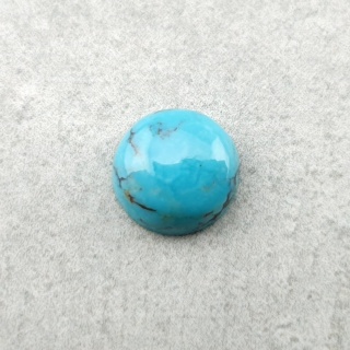 Turkus tybetański kaboszon fi 8 mm nr 230