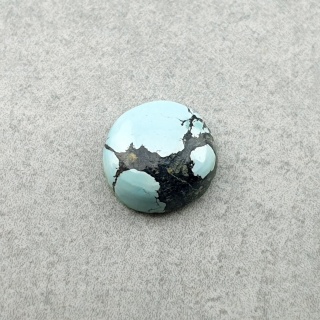 Turkus tybetański kaboszon fi 8 mm nr 232