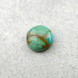Turkus tybetański kaboszon fi 8 mm nr 233