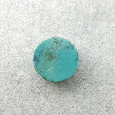 Turkus tybetański kaboszon fi 8 mm nr 236