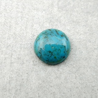 Turkus tybetański kaboszon fi 8 mm nr 238