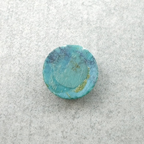 Turkus tybetański kaboszon fi 8 mm nr 239