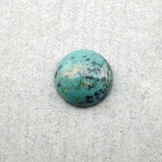 Turkus tybetański kaboszon fi 8 mm nr 241