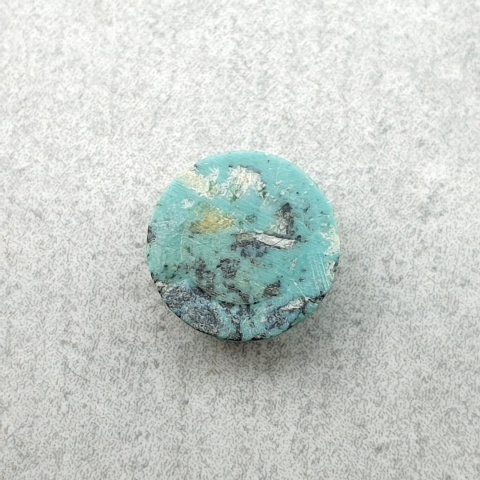 Turkus tybetański kaboszon fi 8 mm nr 241