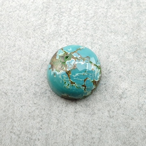 Tibetan turquoise cabochon fi 8 mm no 242