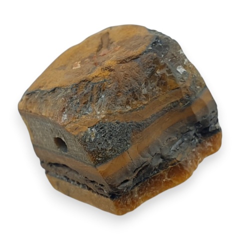 Tiger Eye Nugget with Hole 13x12 mm no 43