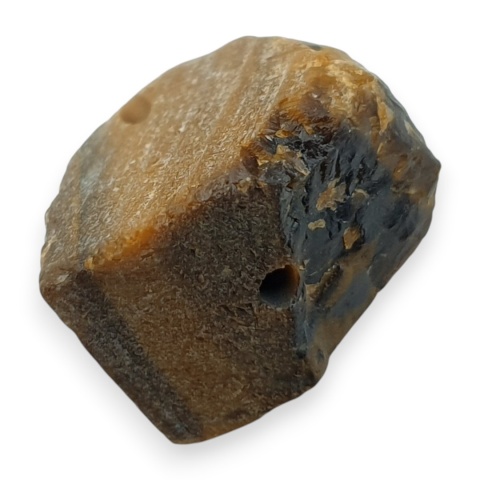 Tygrysie oko bryłka z dziurką 19x15 mm nr 54